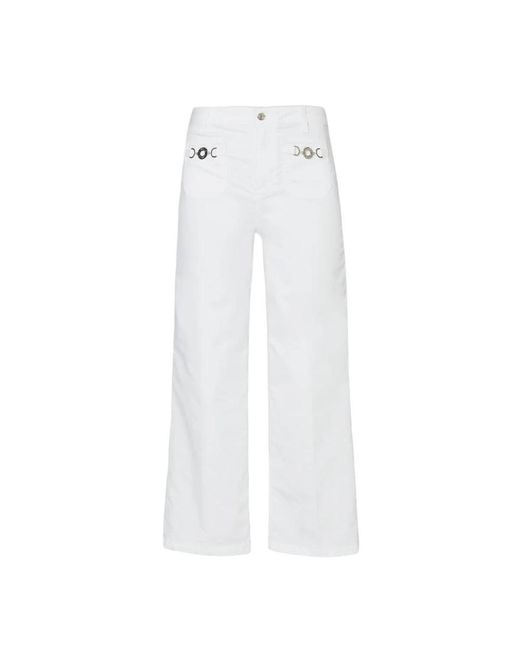 Jeans bianchi da donna di Liu Jo in White