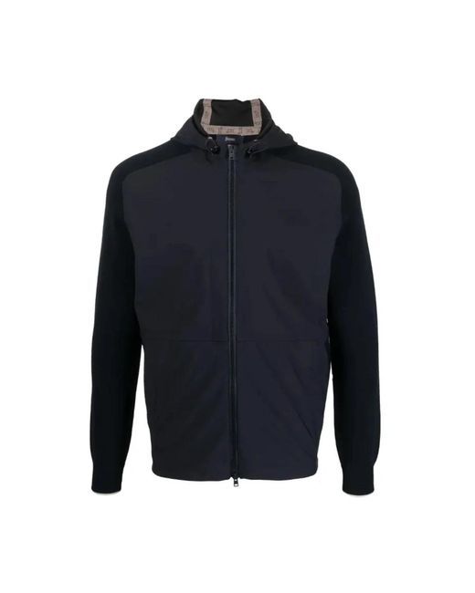 Herno Blue Light Jackets for men