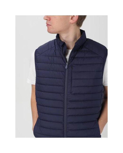 Save The Duck Blue Waistcoats for men