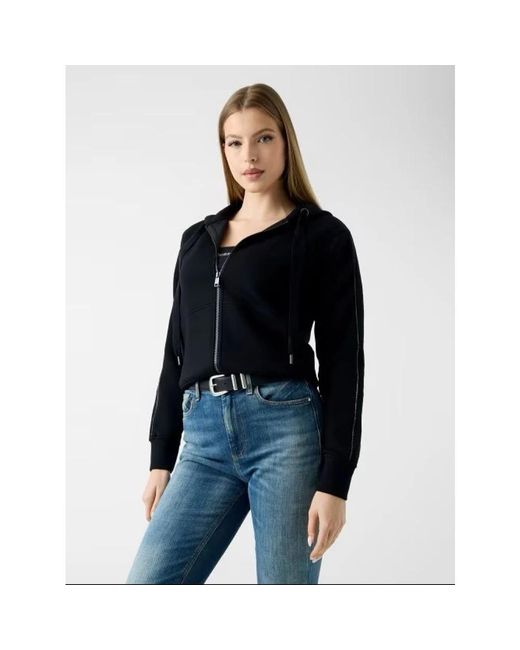 Zip-Throughs Guess de color Black