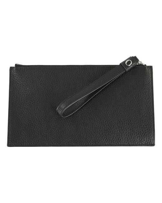 Clutches di Orciani in Black da Uomo