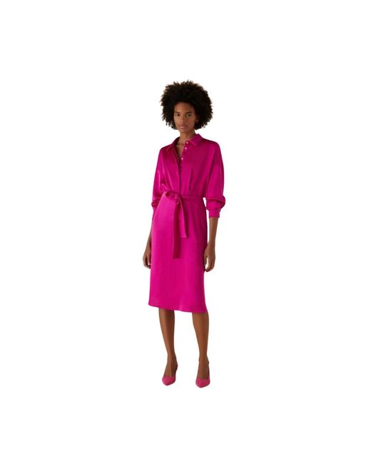 Marella Pink Shirt Dresses