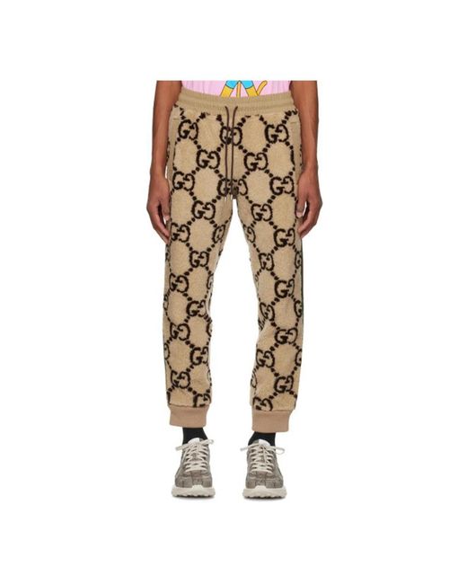 Gucci Metallic Sweatpants for men