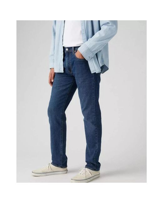 Levi's 502 Taper Jeans in het Blue voor heren