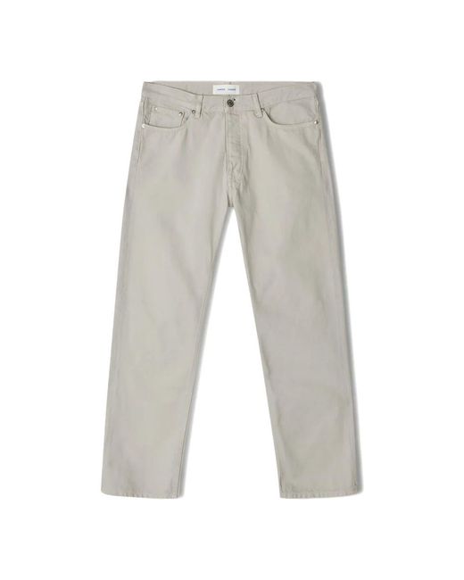 Samsøe & Samsøe Gray Straight Fit Jeans for men