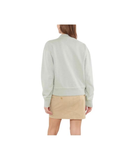 Sudadera Moby De Algodón Manga Larga Logo, Mujer, Talla Isabel Marant de color Gray