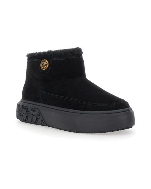 Pinko Black Winter Boots