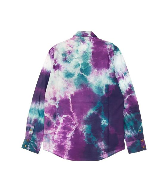 Mauna Kea Purple Casual Shirts for men