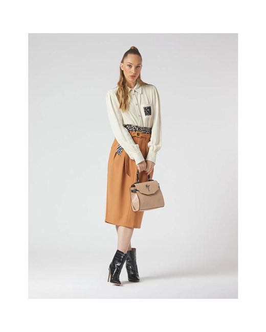 Manila Grace Overhemden ,Stijlvolle Shirt Voor Vrouwen in het White