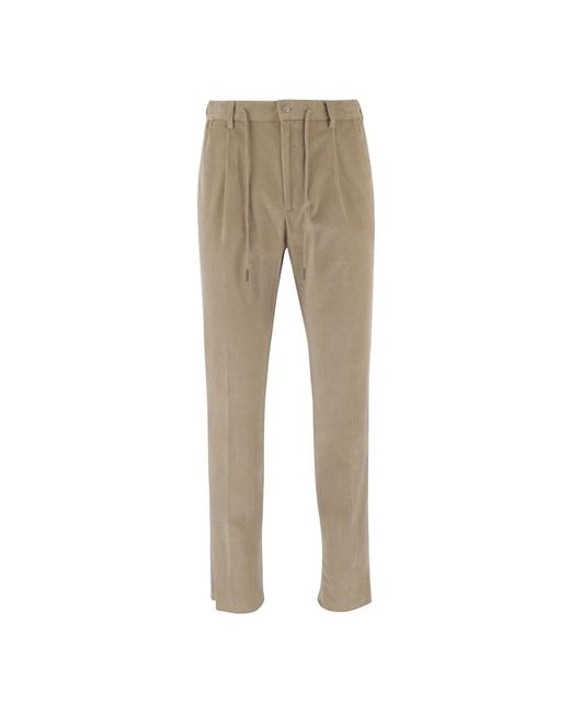 Tagliatore Natural Slim-Fit Trousers for men