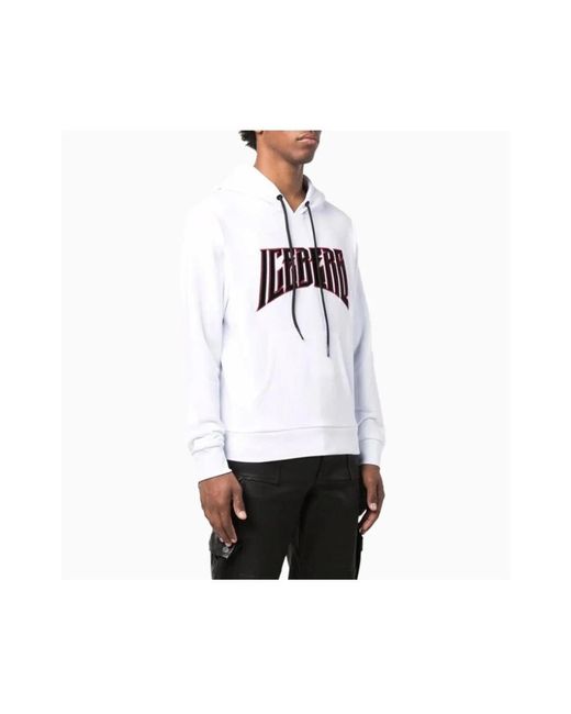 Iceberg Stylische Hoodies Für Männer in White für Herren