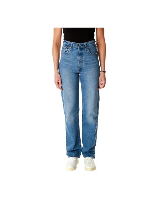 Levi's Blue Straight Fit Jeans