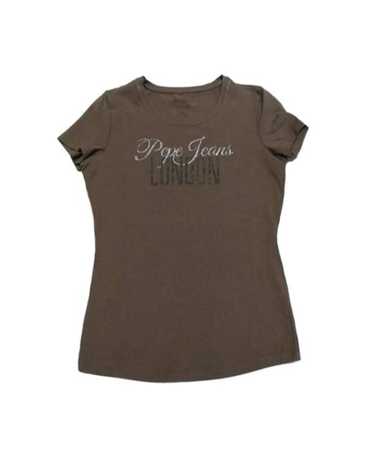 Pepe Jeans Brown T-Shirts