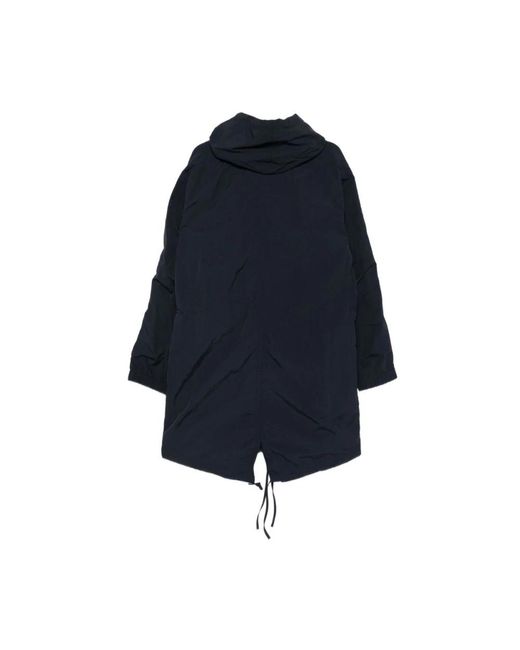 Dries Van Noten Blue Parkas for men