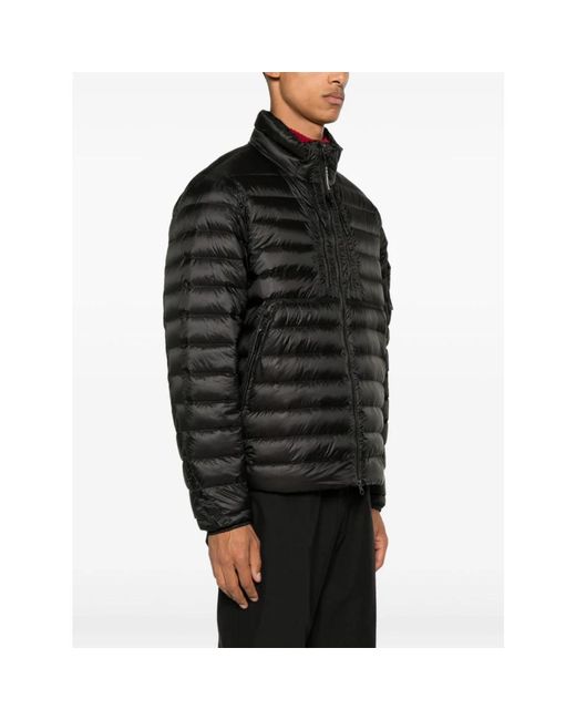 C P Company Black Winter Jackets for men