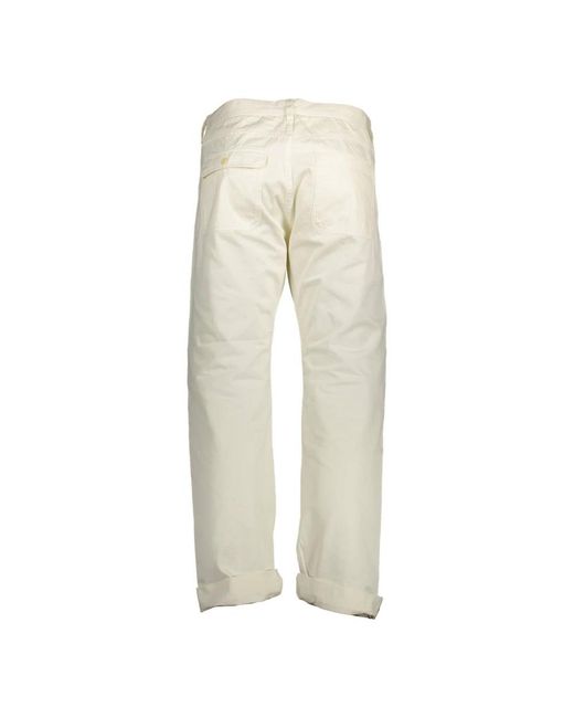 Gant Natural Straight Trousers for men