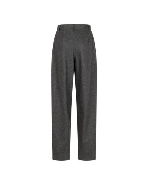 Emporio Armani Gray Graue Seiden & Nylon Hose