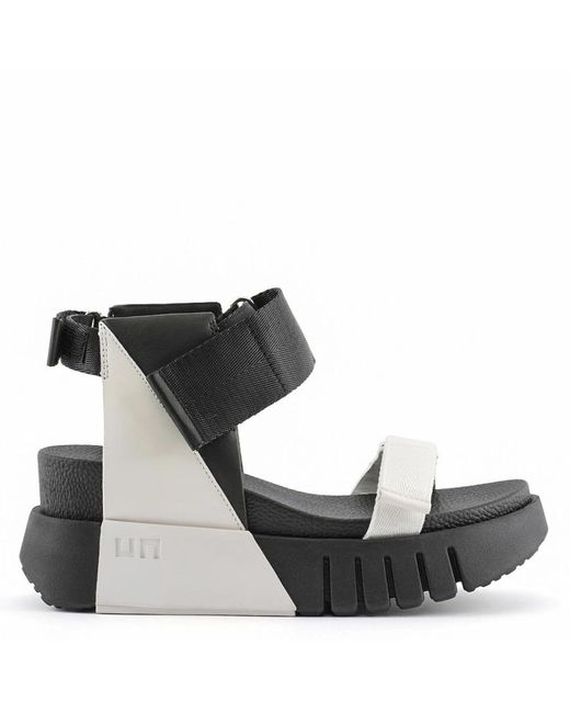 United Nude Black Wedges