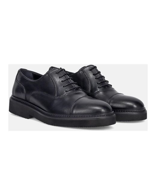 Sangiorgio Black Dress Shoes