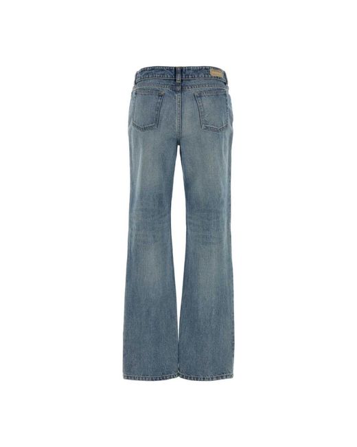 McQueen Blue Flared Jeans