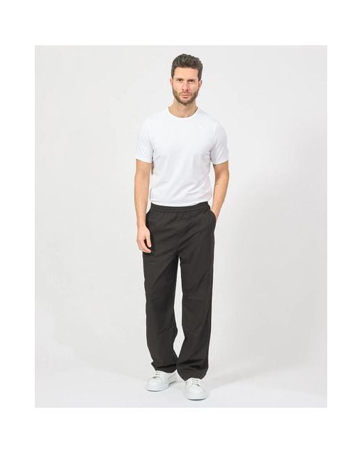 ARMANI EXCHANGE Gray Straight Trousers for men