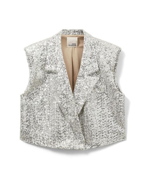 Sofie Schnoor Gray Waistcoats
