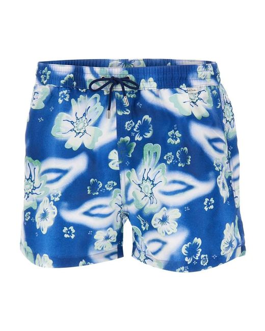 Paul Smith Blue Beachwear for men