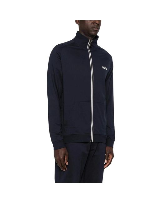 HUGO Blue Zip-Throughs for men