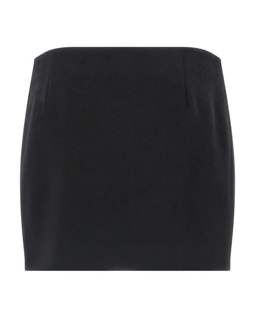 Ferragamo Black Short Skirts