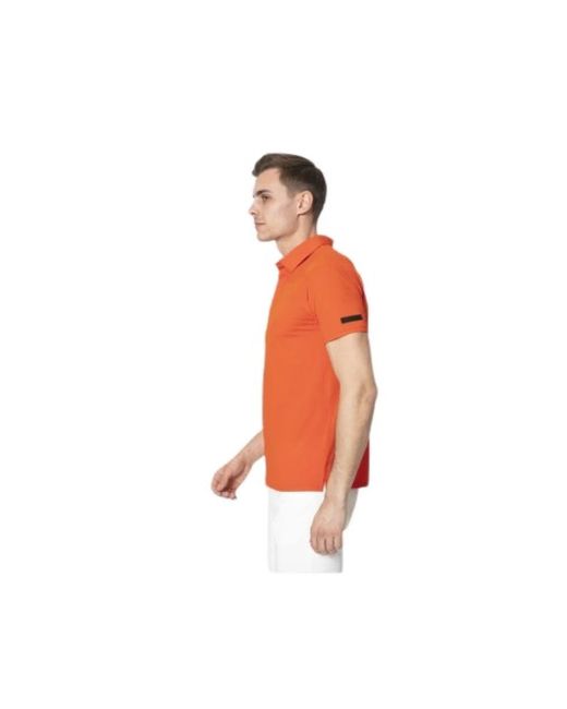 Rrd Tops ,Oranje ,Klassiek Poloshirt in het Orange voor heren