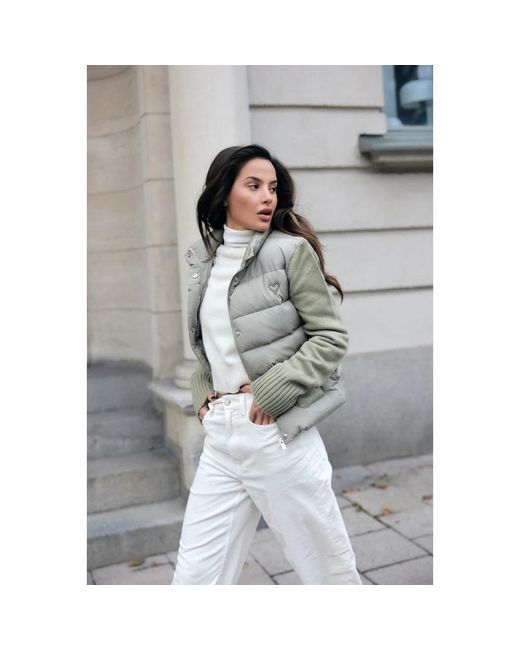CLOEYS Cloud Puffer Jacket in het Green