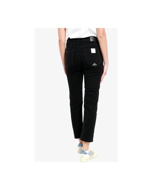 Jeans > cropped jeans Roy Rogers en coloris Black