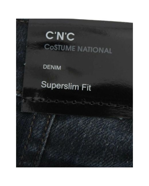 CoSTUME NATIONAL Black Slim-Fit Jeans