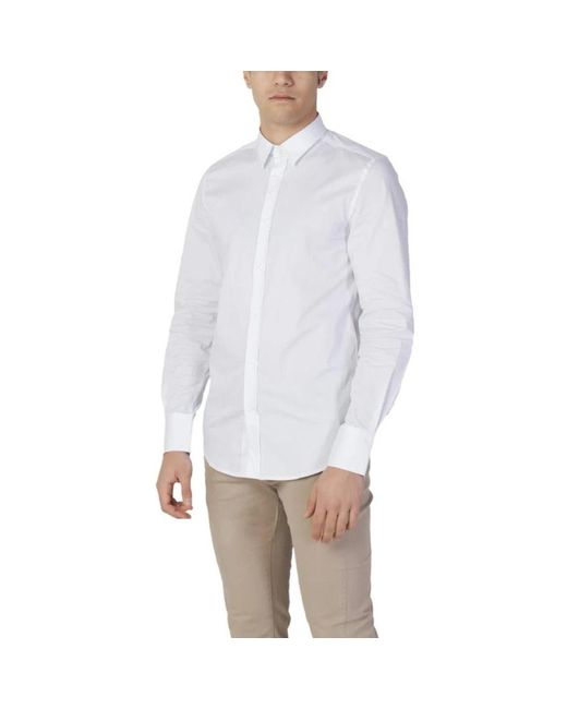 Antony Morato White Formal Shirts for men