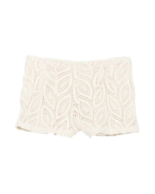 ACTUALEE Natural Short Shorts