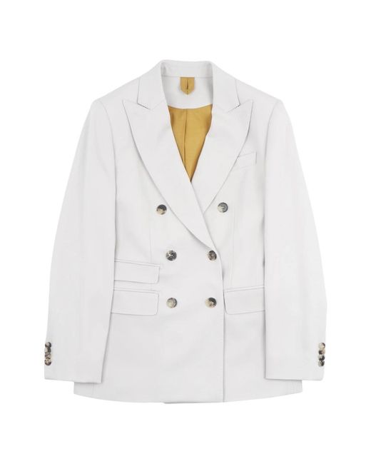 Max Mara White Blazers