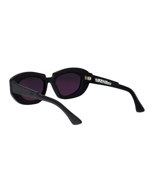 Kuboraum Black Stylische sonnenbrille maske x23