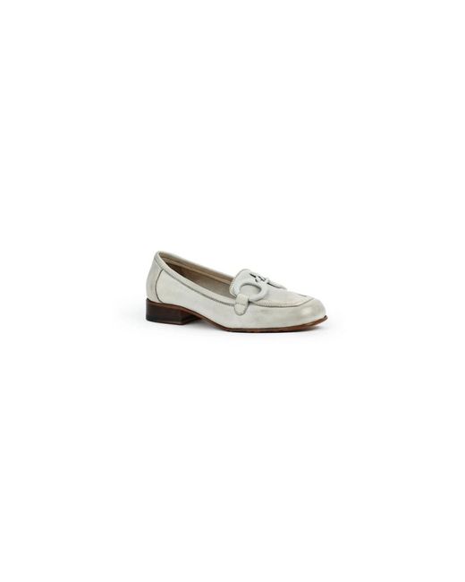 JP/DAVID White Loafers