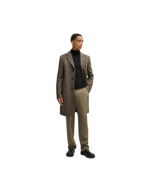HUGO Green Single-Breasted Coats for men
