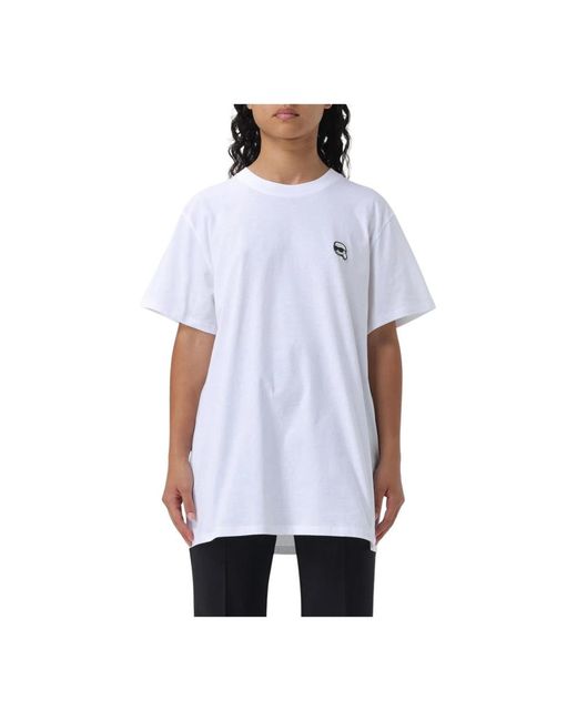 Karl Lagerfeld T-Shirts in het White