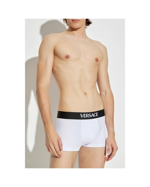 Bottoms di Versace in White da Uomo