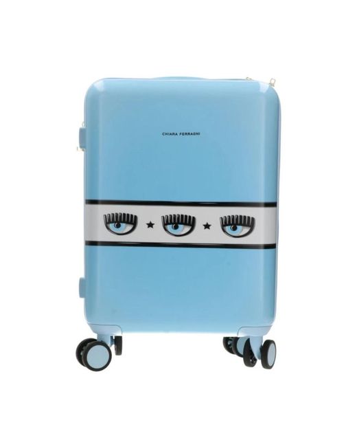 Chiara Ferragni Blue Cabin Bags