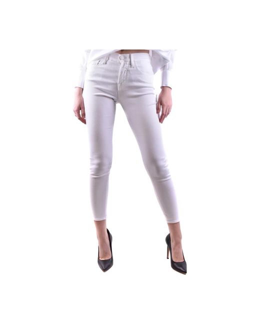 Jacob Cohen Purple Cropped Trousers