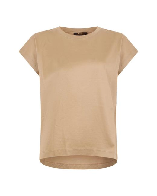 Moorer Daria T-Shirt in het Natural