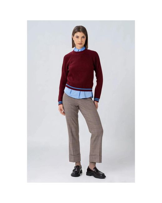 Kocca Red Round-Neck Knitwear
