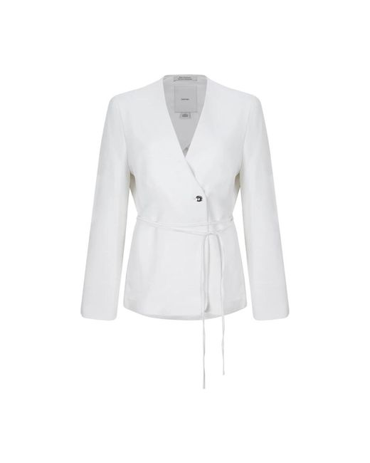 Calvin Klein White Blazers