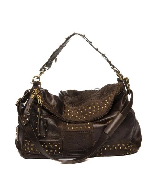 A.s.98 Brown Shoulder Bags