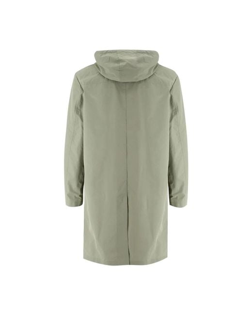 Eleventy Green Parkas for men
