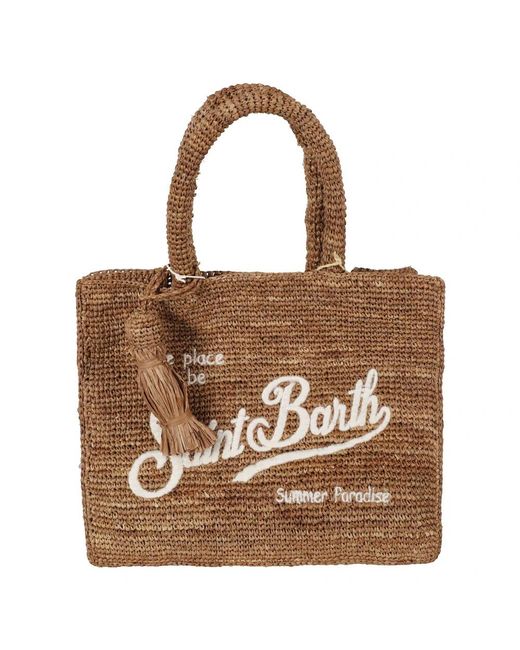 Mc2 Saint Barth Brown Shopping Bags