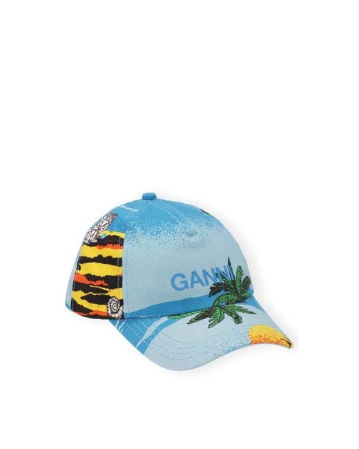 Caps di Ganni in Blue